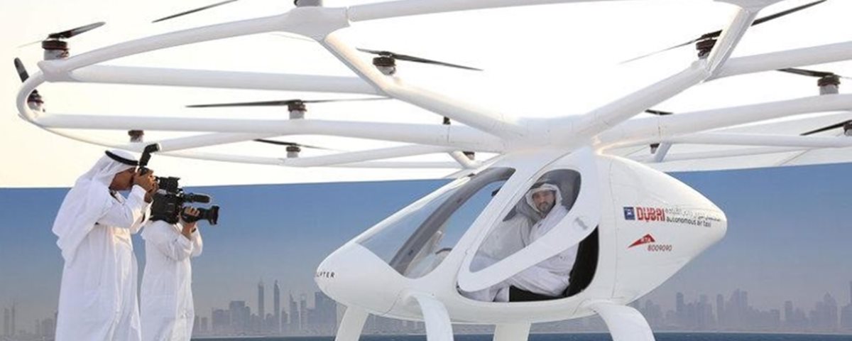 Dubai inicia testes com táxis voadores autônomos