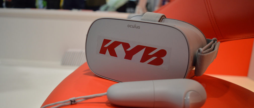 KYB lança vídeos em realidade virtual